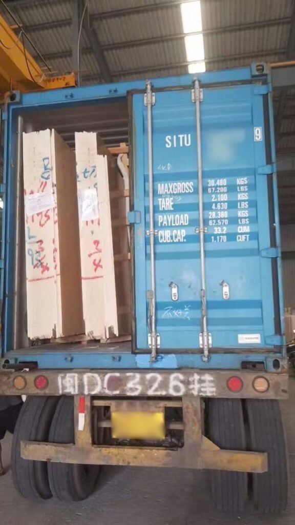 loaded granite container 4